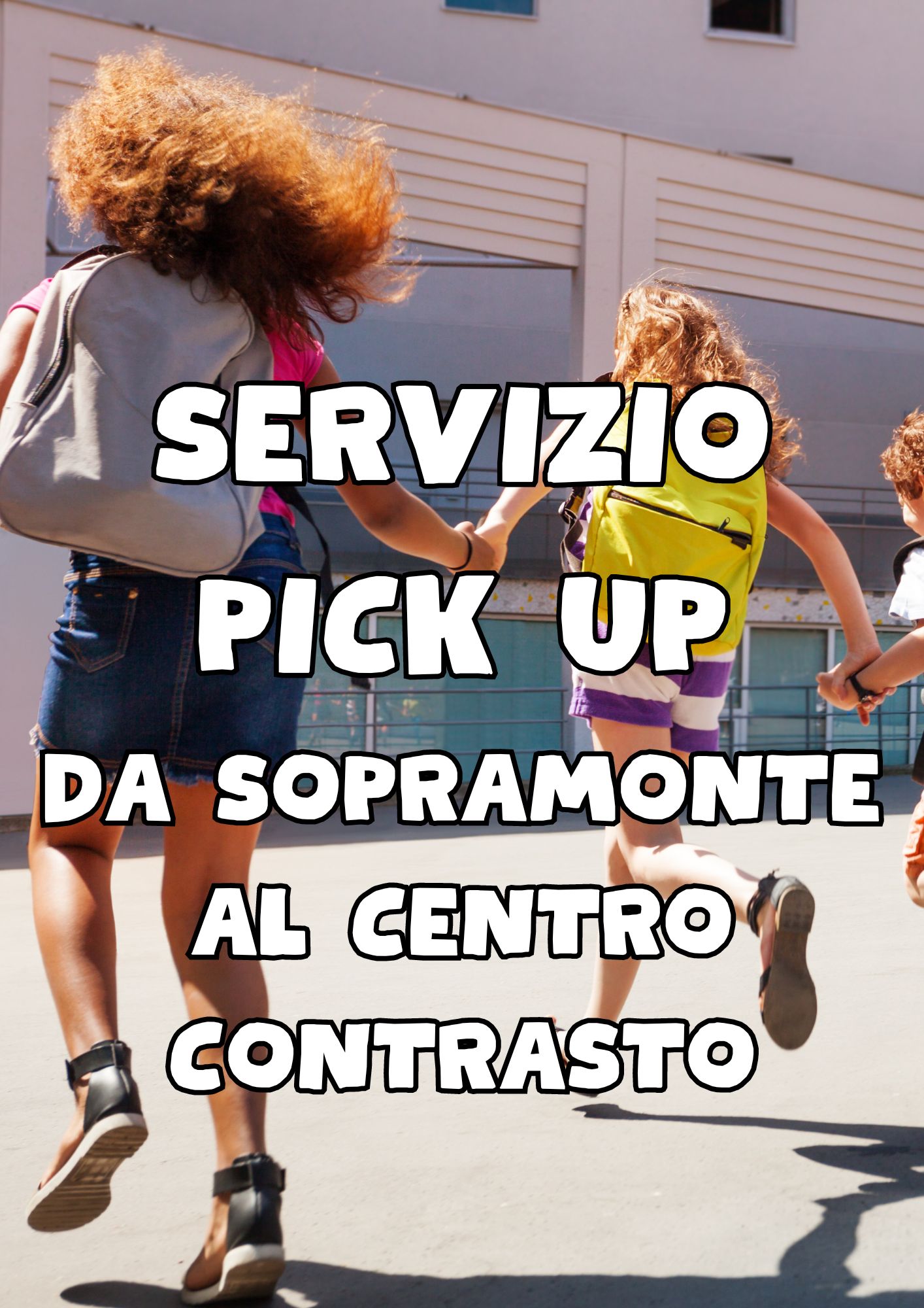 Servizio Pick-Up dalla scuola di Sopramonte al Centro Contrasto