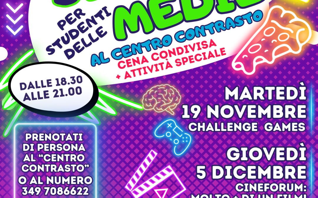 Serate medie Novembre Dicembre 2024